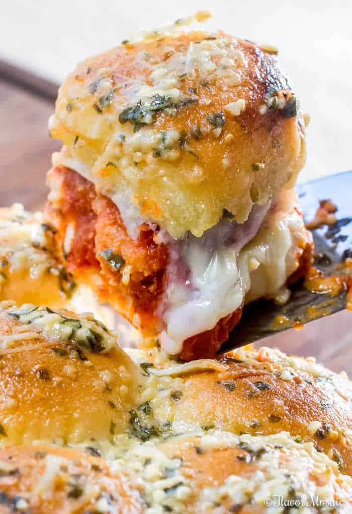 chicken parmesan sliders 