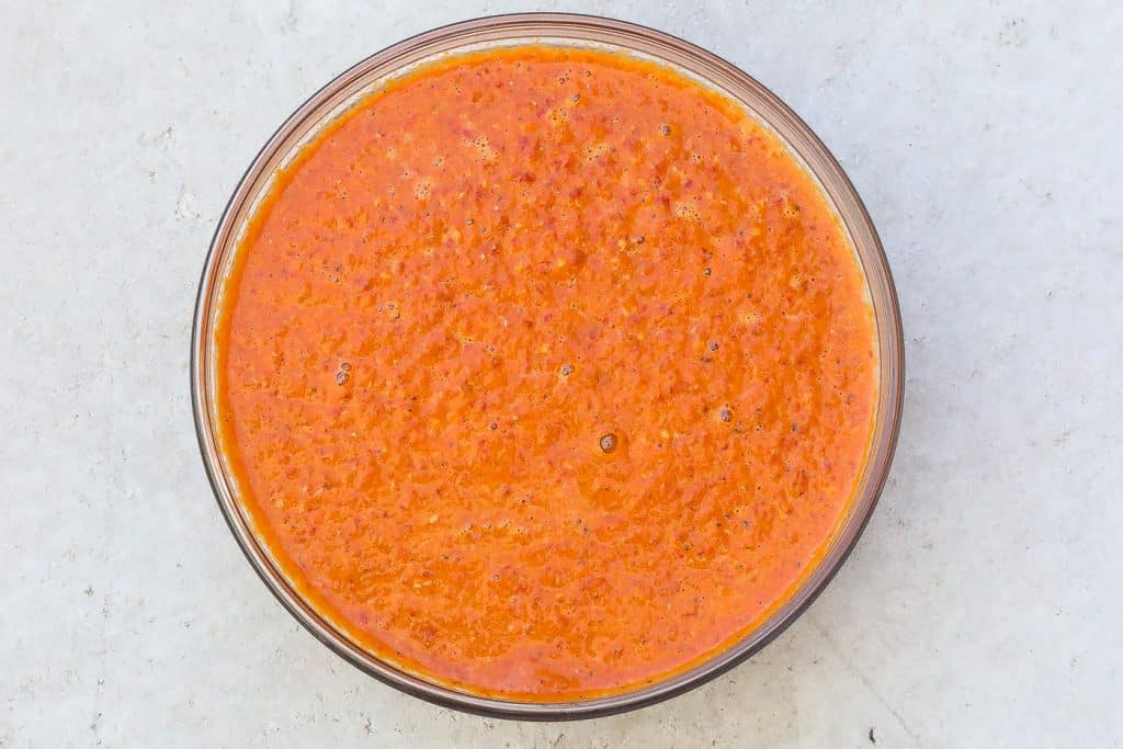 piri piri sauce in a bowl