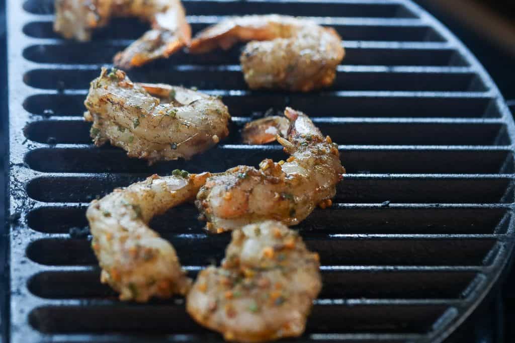 shrimp grilling