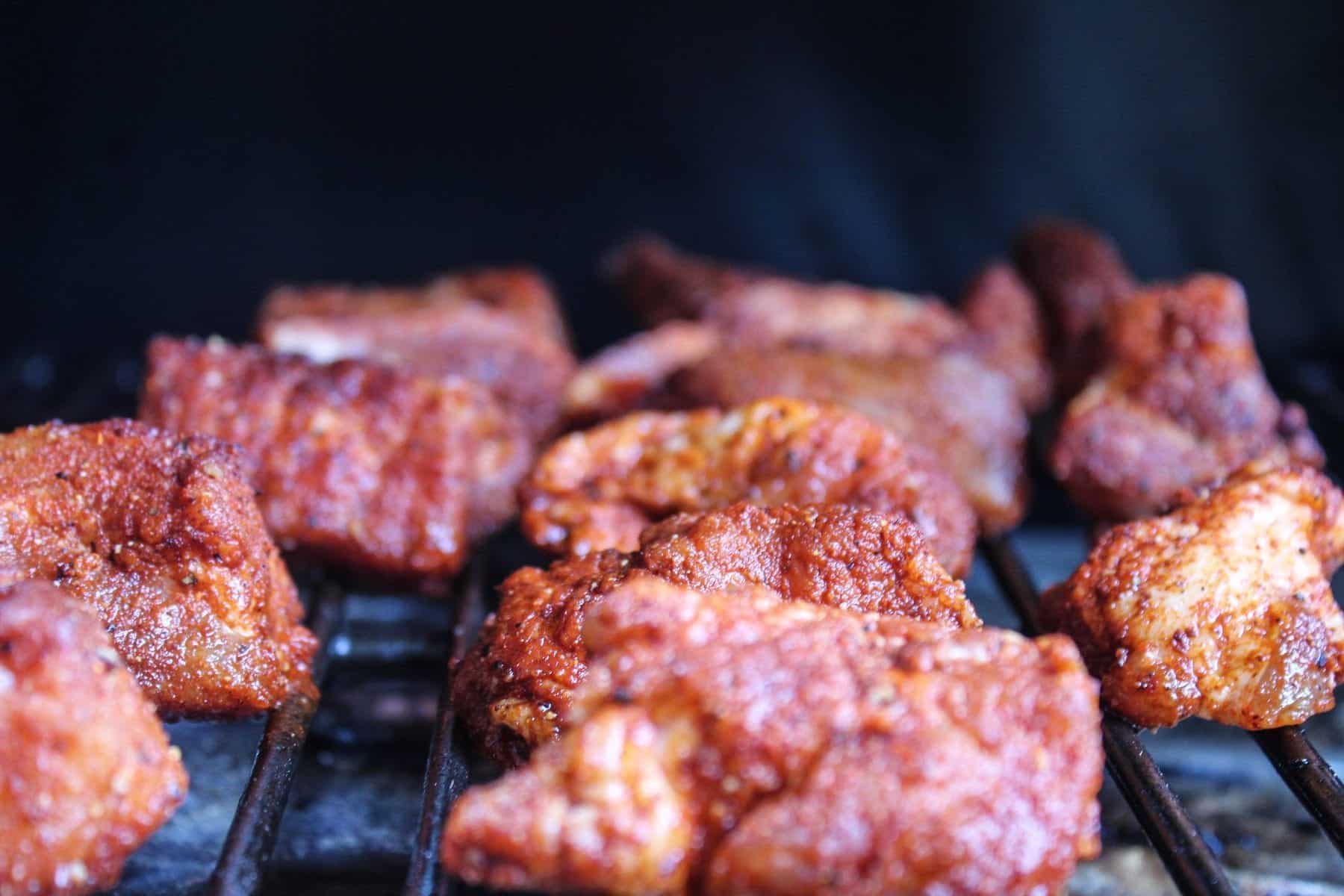 Burnt Ends Pork Belly uncooked