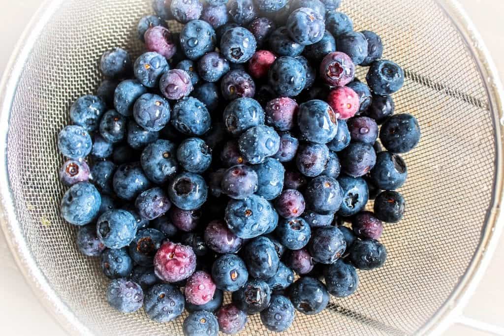 blueberries in a bowl