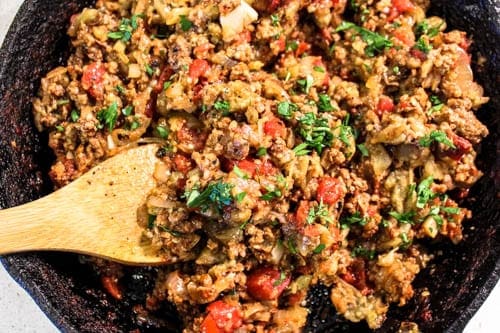 Eggplant stuffing