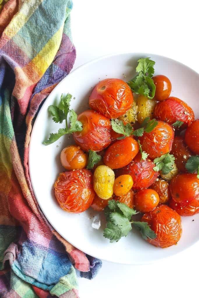 smoked tomato salad