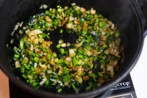 onions and peppers sauteed