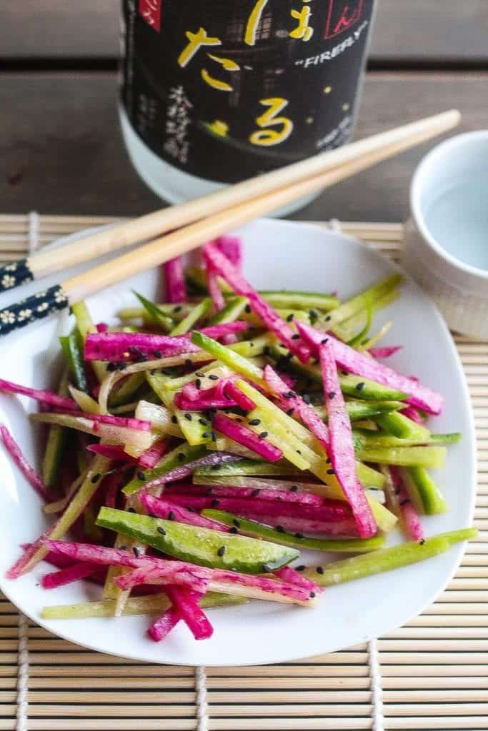 Asian Daikon Radish Salad