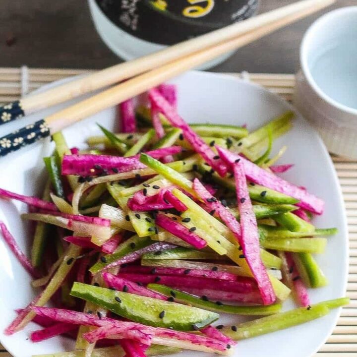 Asian Daikon Radish Salad