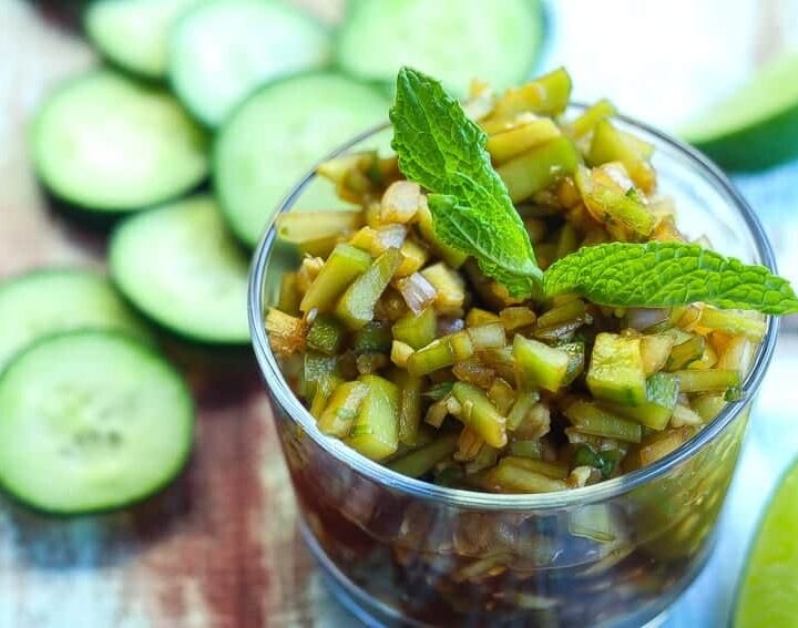 cucumber sambal condiment for meats and seafood www.foodfidelity.com #condiment #sauce #relish