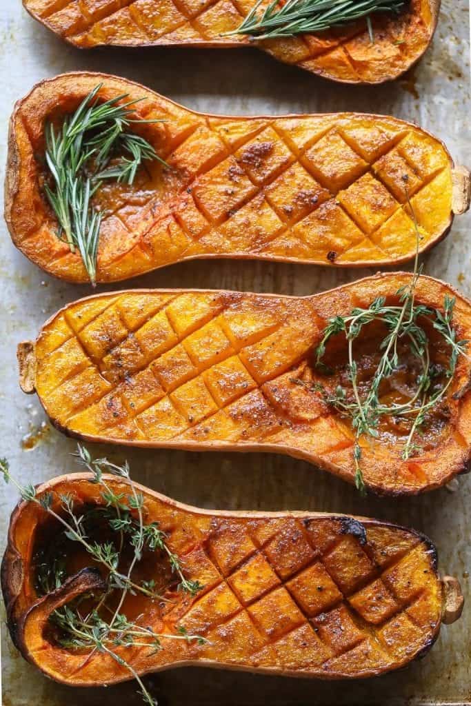 vegan smoked butternut squash