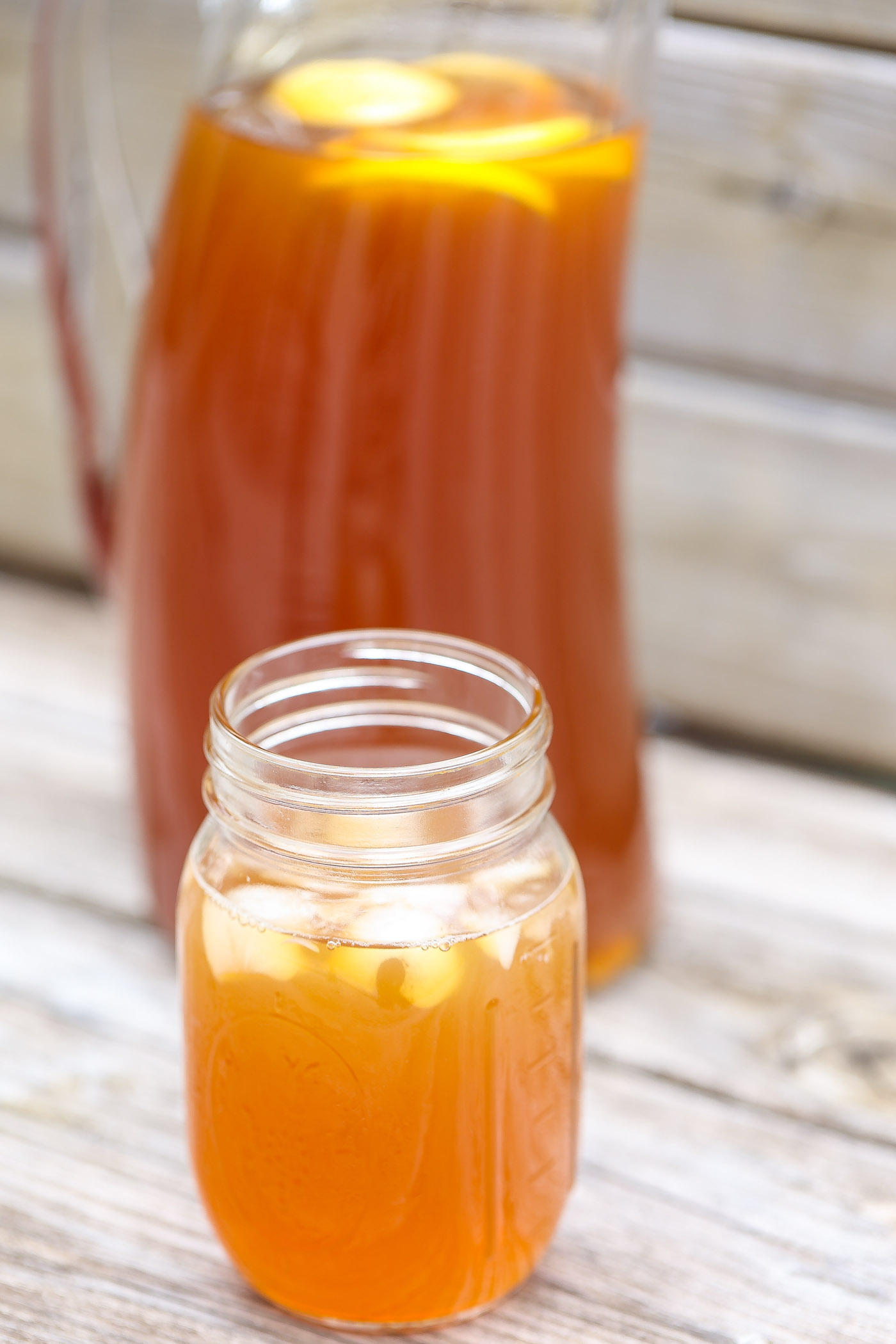 Sweet Tea in a large pitcher