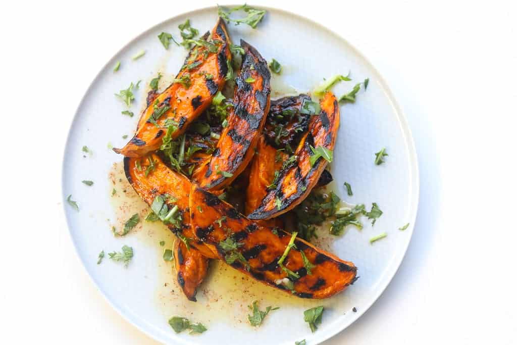 Grilled Sweet Potatoes Recipe