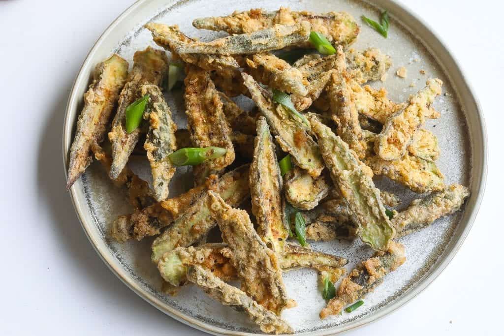 southern fried okra recipe