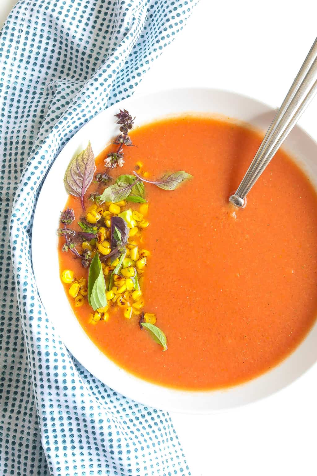 Peach Gazpacho Soup