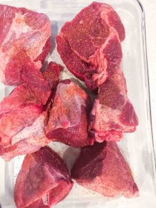 beef chunks