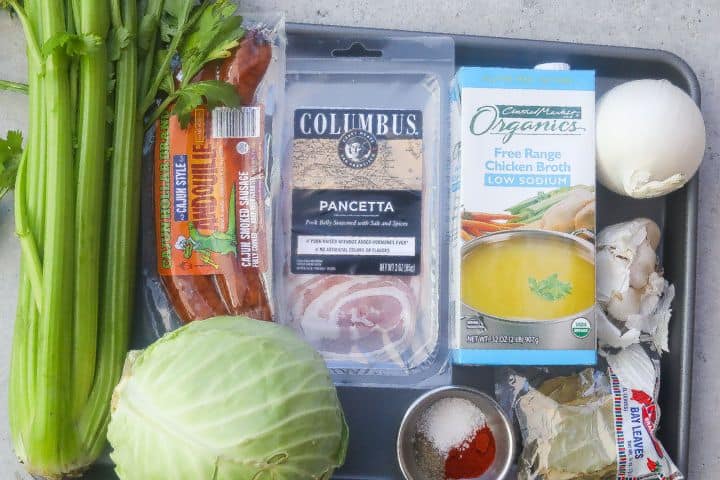 cajun cabbage ingredients