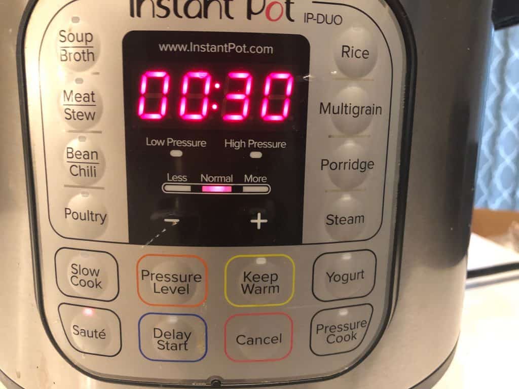 instant pot saute setting