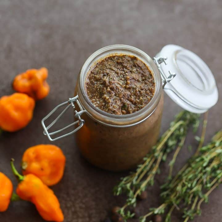 jerk marinade in jar