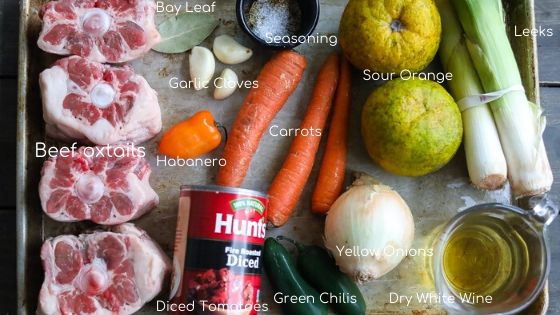 oxtail ingredients