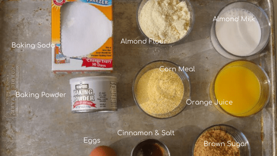 pancake ingredients labeled