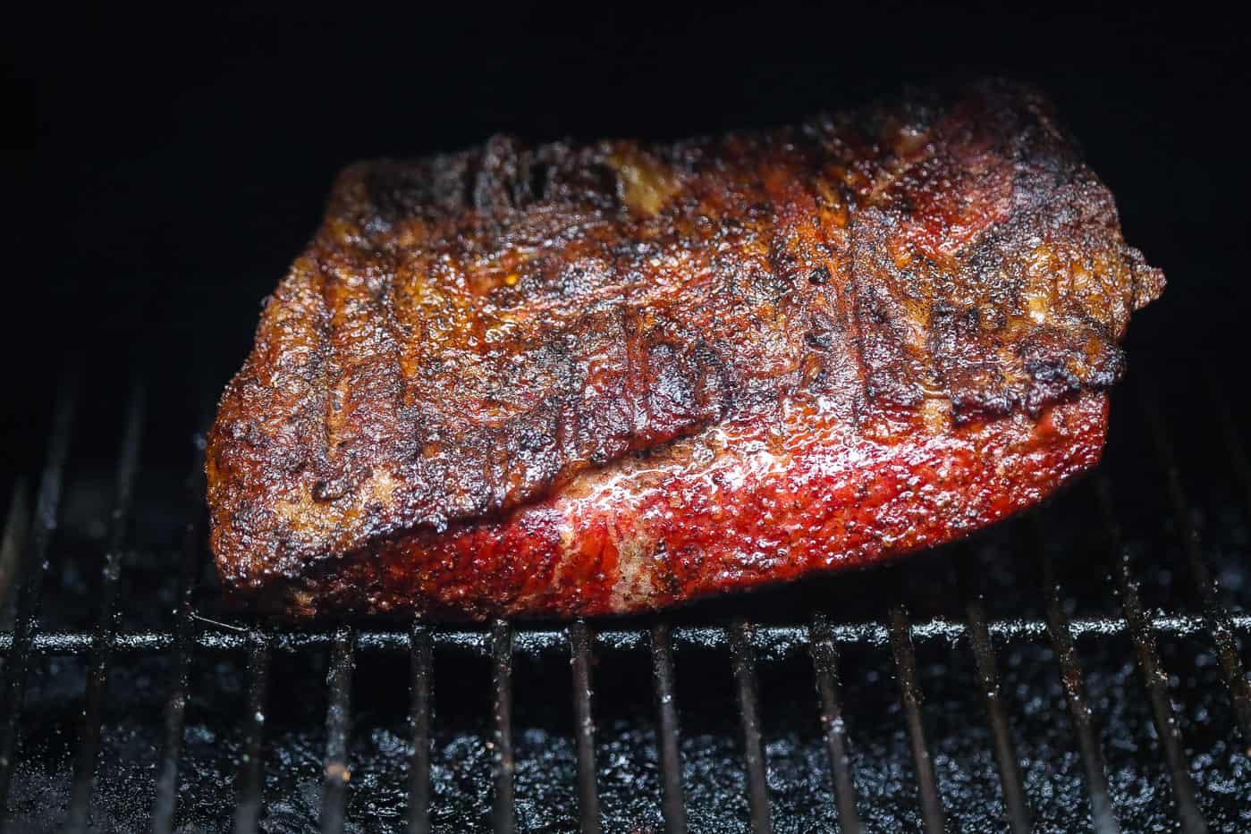 brisket on the grill