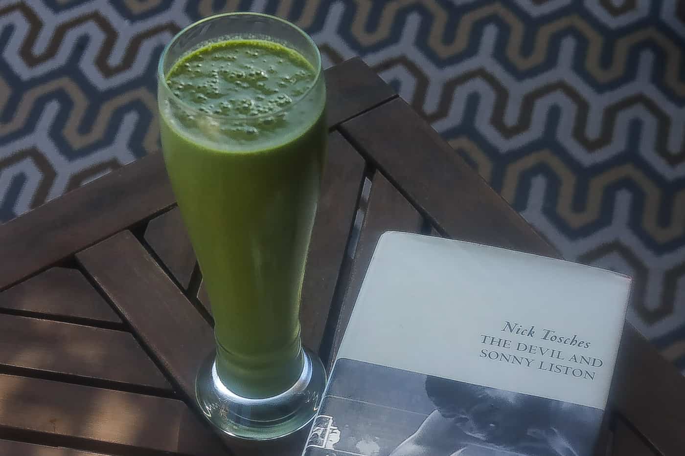 Green Smoothie with oats