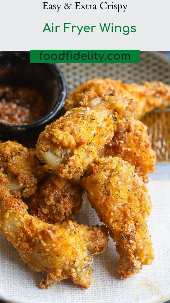 crispy air fryer wings