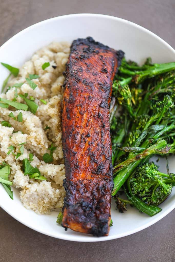 Air Fryer Jerk Salmon