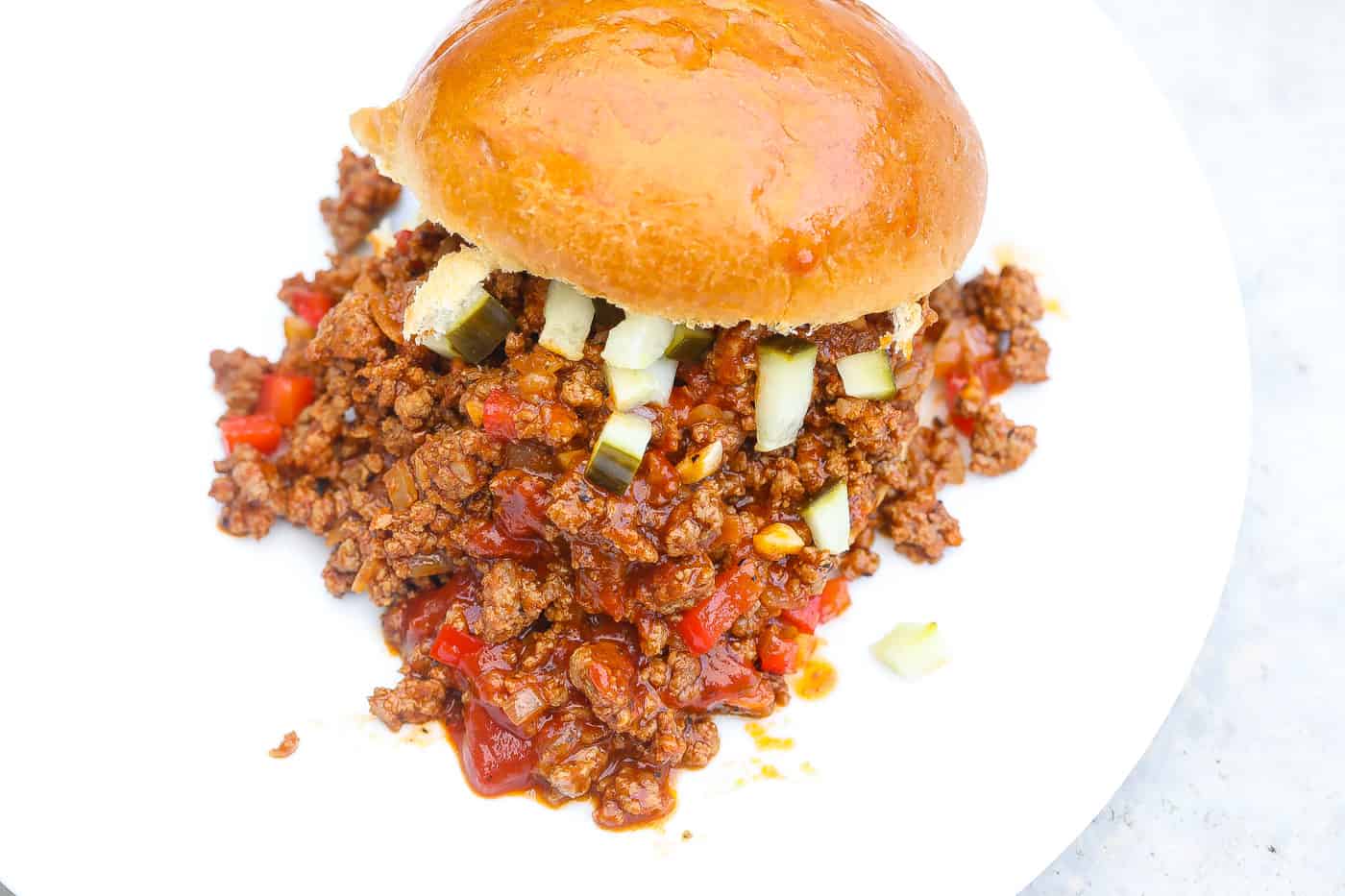 turkey sloppy joe on buns