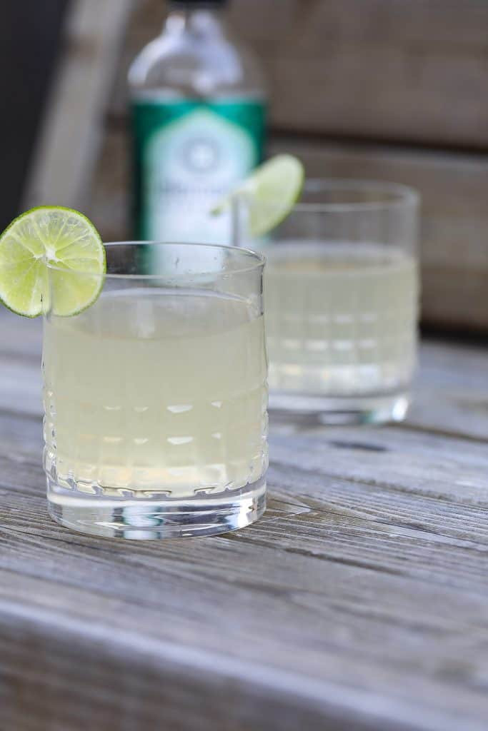 tom collins cocktail with kombucha