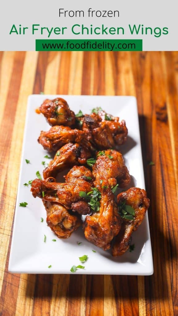 chicken wings on white plate