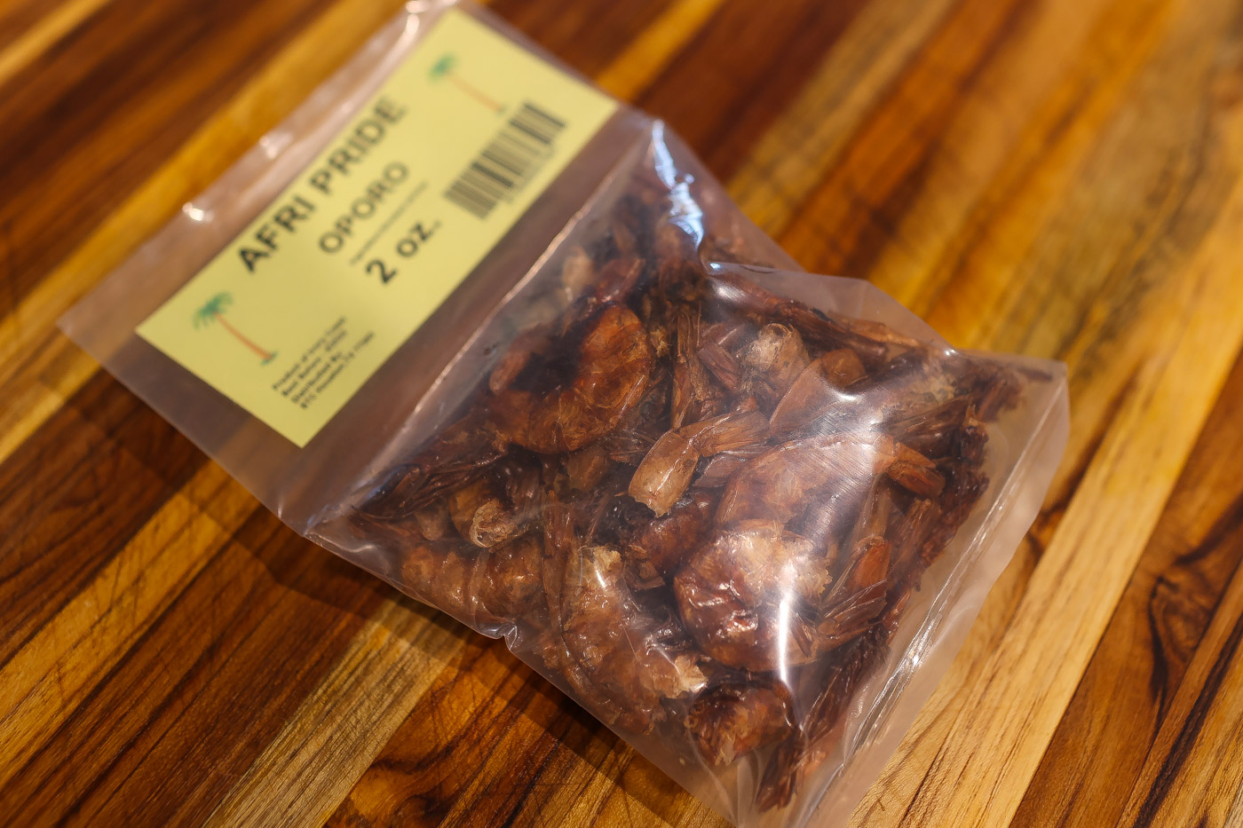 pre-packaged dried shrimp