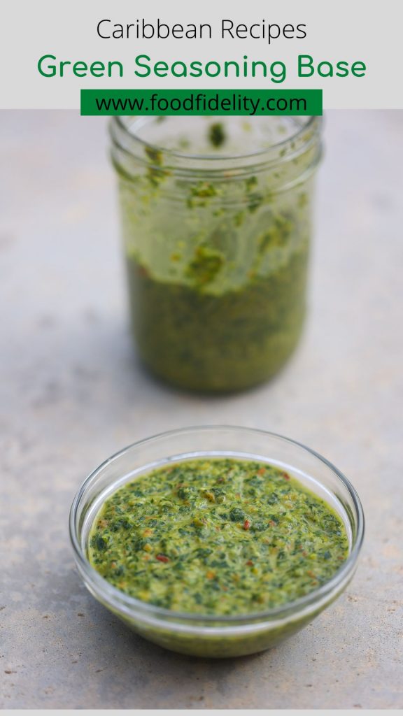 Caribbean Green Seasoning - That Girl Cooks Healthy