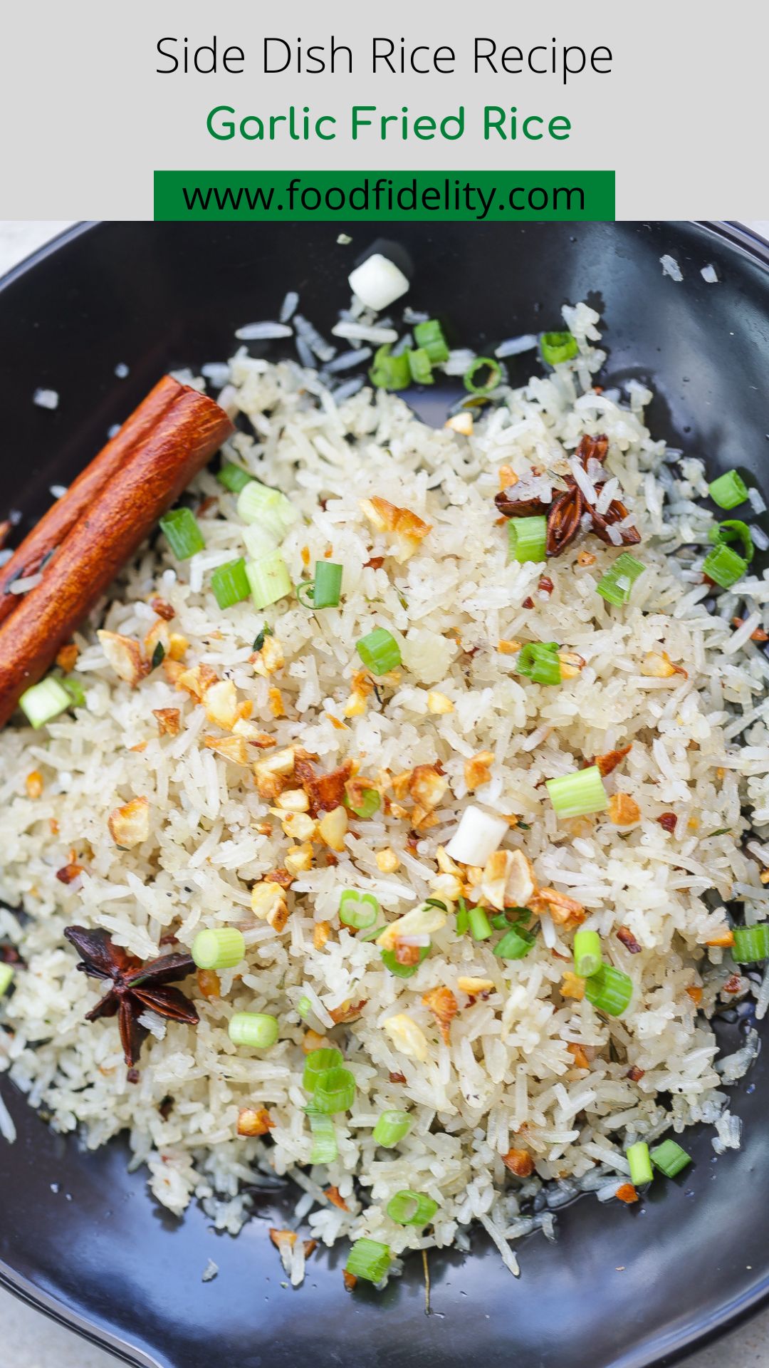 The Best Ever Garlic Fried Rice - Food Fidelity
