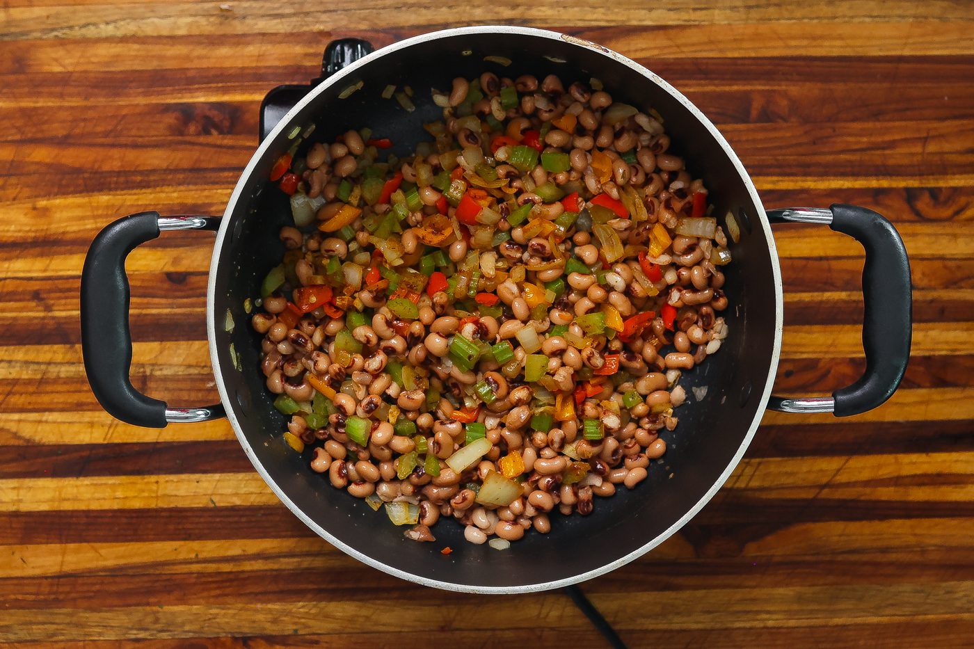 catfish stew ingredients cooking in pot