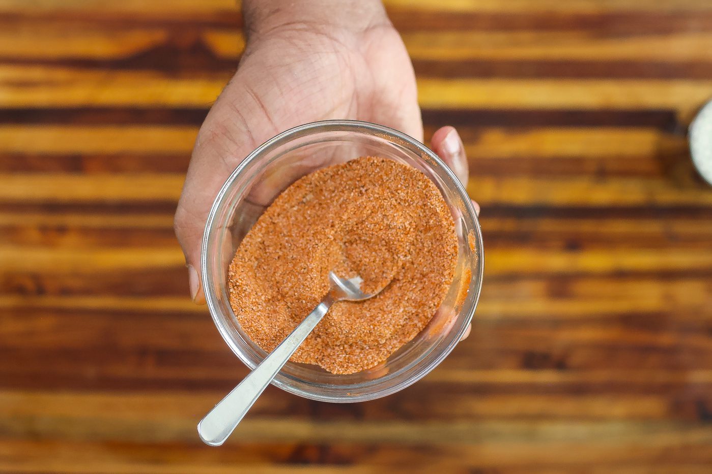 fried chicken seasoning in bowl